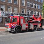 Brand in flatgebouw Bos en Lommer