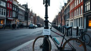Jannes fietst 750 kilometer voor Amstelveense roeivereniging