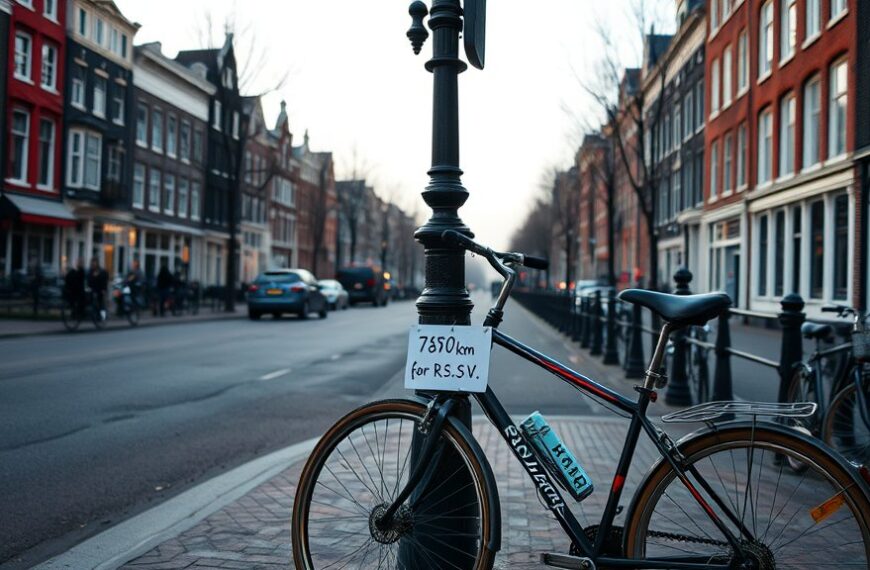 Jannes fietst 750 kilometer voor Amstelveense roeivereniging