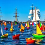 Sail 2025: Prinses Beatrix vaart met zelfgemaakte bootjes
