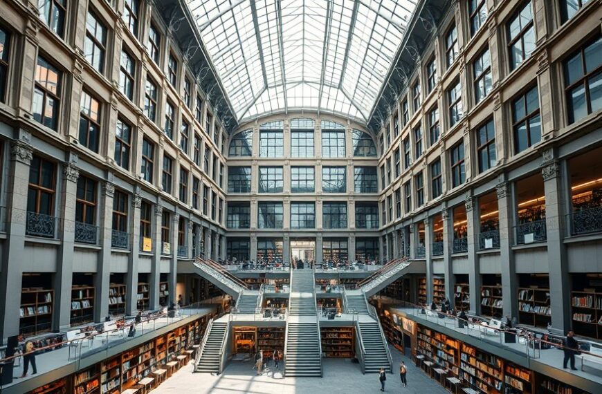 Nieuwe universiteitsbibliotheek in Amsterdam opent deuren