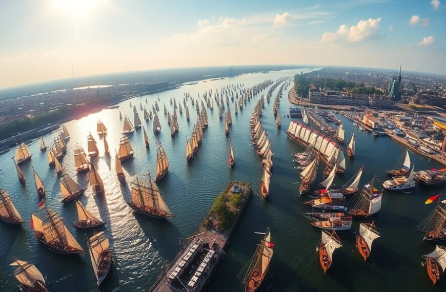 Sail-In Parade verwelkomt duizenden boten in Amsterdam