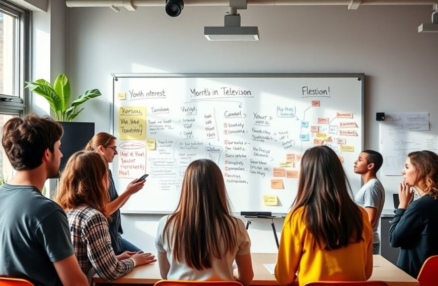 Studenten onderzoeken jongerenwensen voor tv