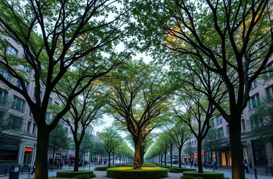 Hybride bomen als oplossing voor hitte in Amsterdam