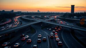 Files rond Amsterdam door werkzaamheden en ongeluk