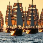 Sail 2025: Schepen onderweg naar Amsterdam