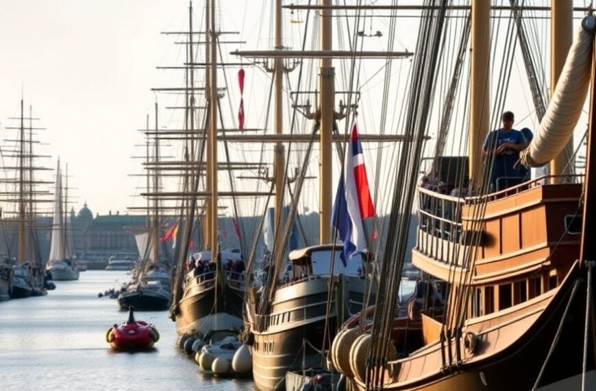 Drukte en enthousiasme tijdens Sail in Amsterdam