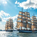 Sail 2025: tallships onderweg naar Amsterdam