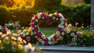 Bloemenhart voor Lisa in Duivendrecht