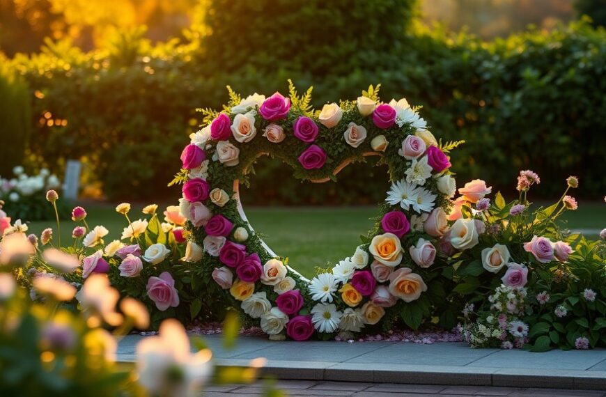 Bloemenhart voor Lisa in Duivendrecht