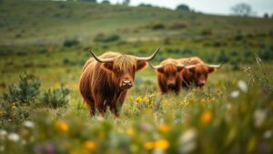 Schotse hooglander overleden in De Oeverlanden