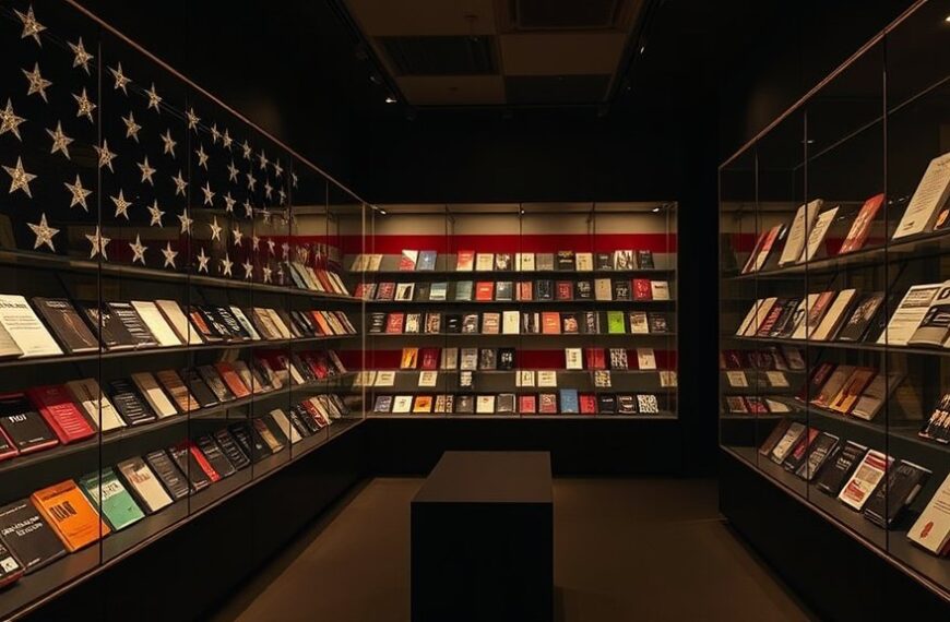 Verboden boeken in OBA Amsterdam tentoongesteld