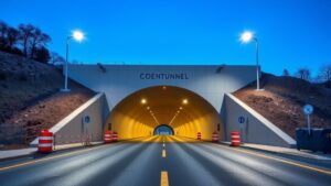 Coentunnel opent eerder na lange afsluiting