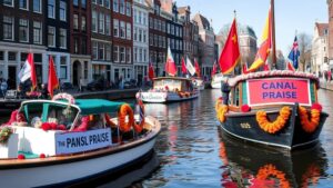 Christelijke viering trekt duizenden naar Amsterdam