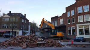 Sloop café De Omval in Oost eindelijk gestart