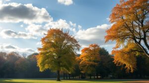 Herfstachtige woensdag in Amsterdam