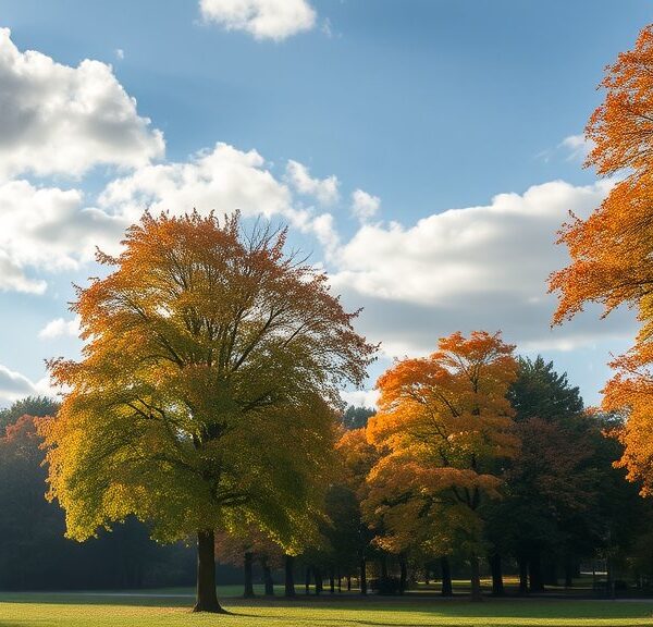 Herfstachtige woensdag in Amsterdam