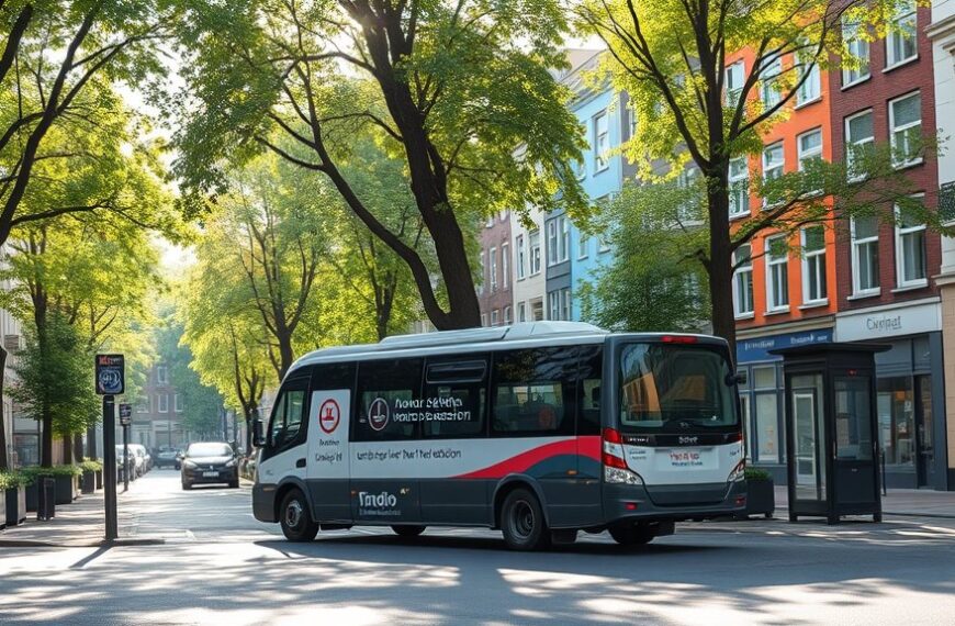Gebruikersbus verhuist naar Linnaeusstraat