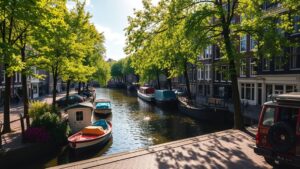 Hittegolf in Amsterdam: minder treinen en waarschuwingen