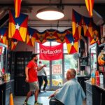 Spanning onder Curaçaose fans in Amsterdam