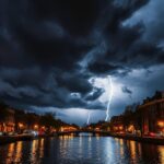 Code oranje voor onweersbuien in Amsterdam