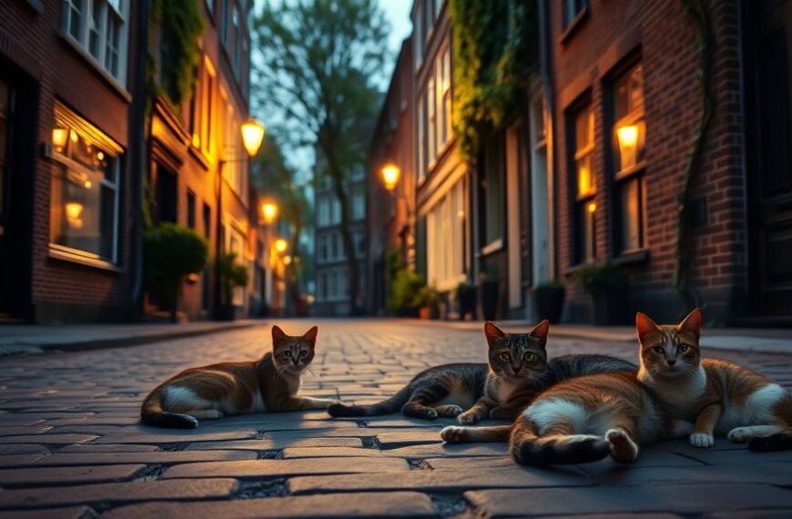 Amsterdam kampt met stijgend aantal zwerfkatten