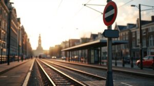 Later vertrek GVB door landelijke staking
