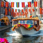 Feestelijke activiteiten tijdens WorldPride in Amsterdam
