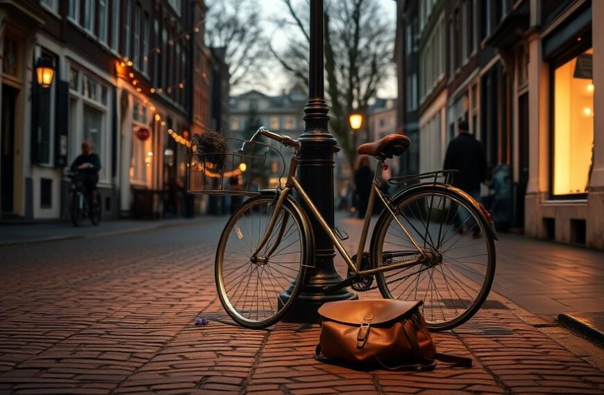 Fiets en tas gestolen van bewusteloze vrouw