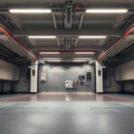 Auto bezet lifthuisje Vijzelgrachtgarage