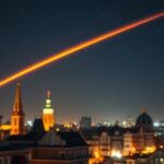 Vuurbal boven Amsterdam verrast bewoners