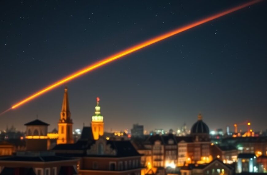 Vuurbal boven Amsterdam verrast bewoners