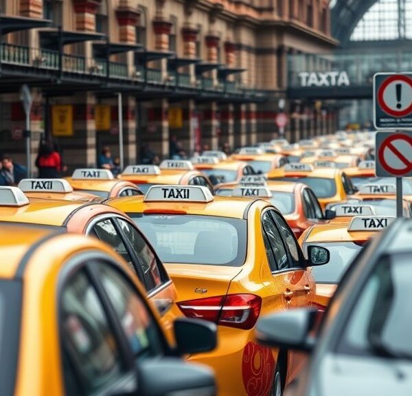 Problemen bij taxistandplaats Centraal Station