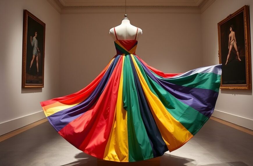 Rainbow Dress tentoongesteld in Nationale Opera & Ballet