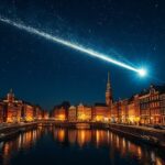 Mysterieuze lichtflits boven Amsterdam