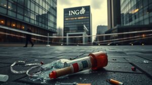 Man krijgt celstraf na aanval op ING-kantoor