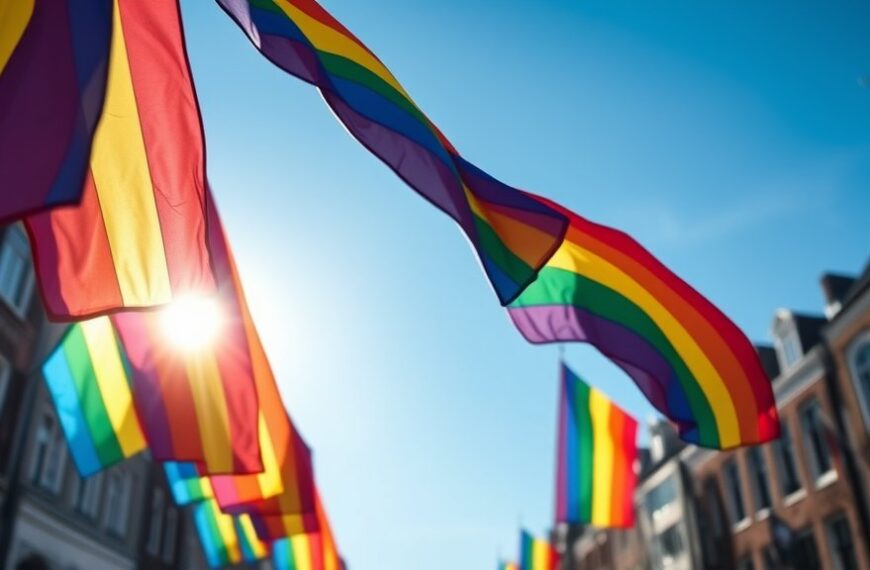 Meer pridevlaggen in Rivierenbuurt na vernielingen