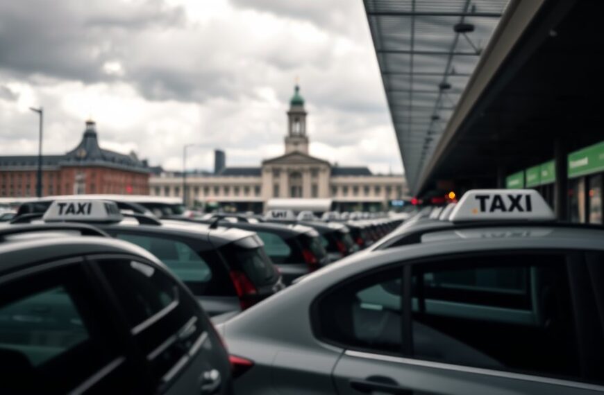 Problemen bij taxistandplaats Centraal Station