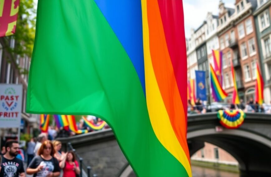 Pride Walk door Amsterdam voor inclusie en solidariteit