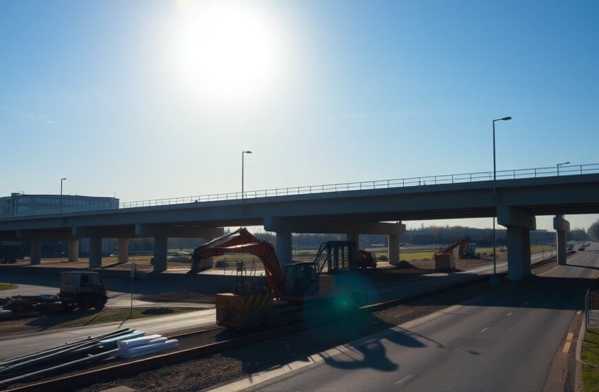 Amstelveenseweg afgesloten voor verbreding viaduct