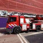 Brand op Prinsengracht trekt veel aandacht