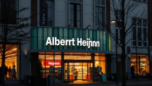Celstraf voor man na geweld voor Albert Heijn