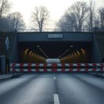 Spaarndammertunnel richting Amsterdam tijdelijk gesloten