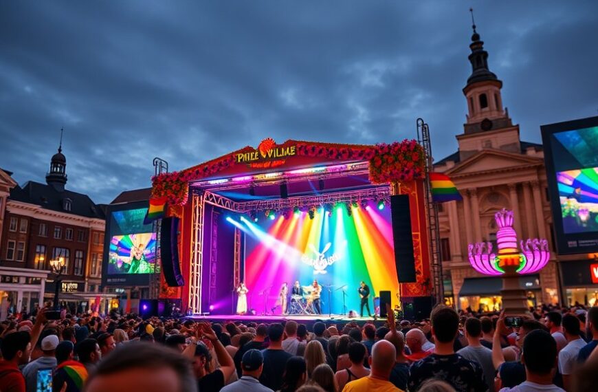 Groot concert in Pride Village trekt duizenden bezoekers