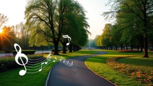 Hardlopers rennen op Beethoven in Flevopark