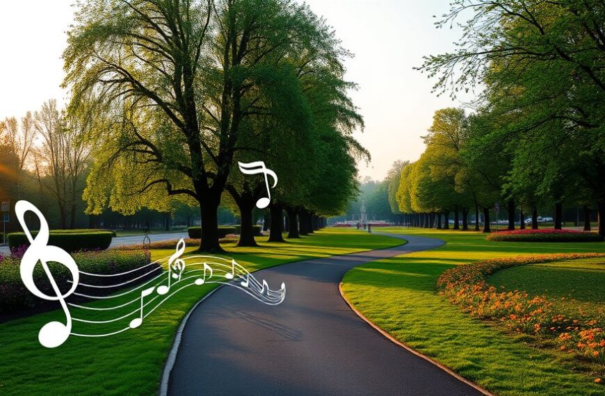Hardlopers rennen op Beethoven in Flevopark