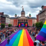 Slotdag van WorldPride in Amsterdam