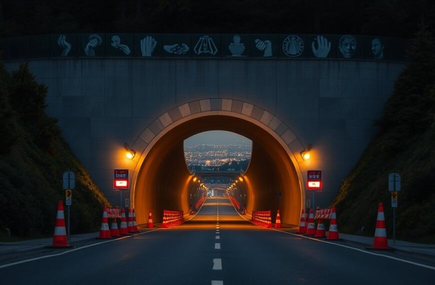 Schipholtunnel richting Amsterdam afgesloten door storing