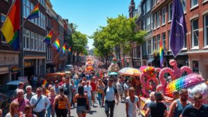 Duizenden vieren diversiteit tijdens World Pride March