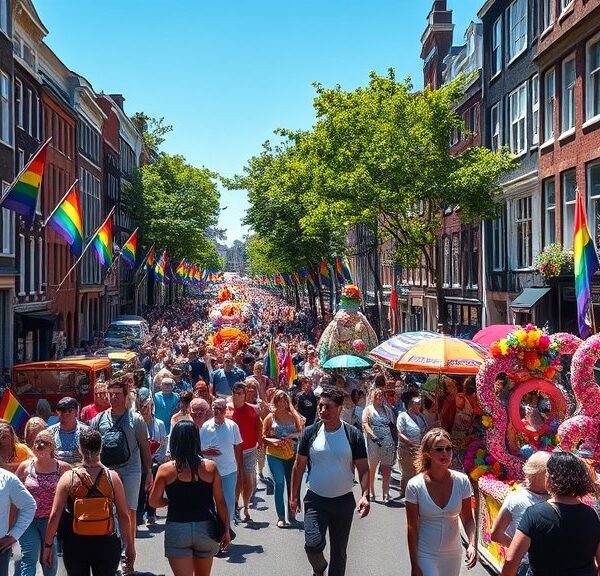 Duizenden vieren diversiteit tijdens World Pride March